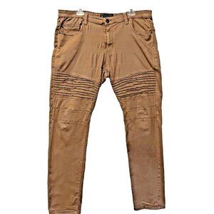 Southpole Skinny Fit Jeans Tan Stretch 38x34 Men’s – Flex‎ Movement